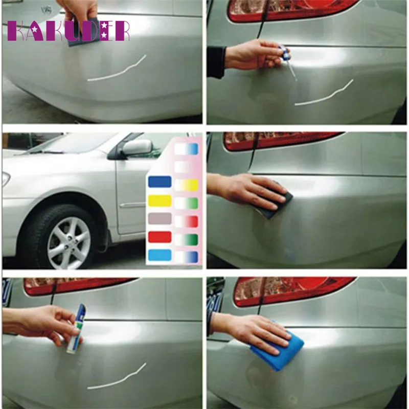 produs colors scratch clear repair auto car coat paint pen touch up