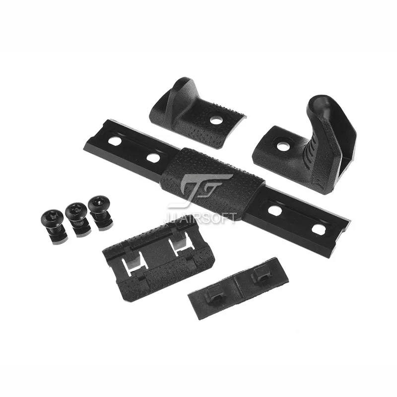 

XTM Hand Stop Handstop Kit for M-LOK MLOK rail cover (Black/Tan)