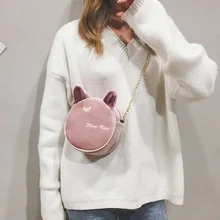 Красота милый кот косметичка косметички косметичка, Органайзер клатчи кошельки женские сумки