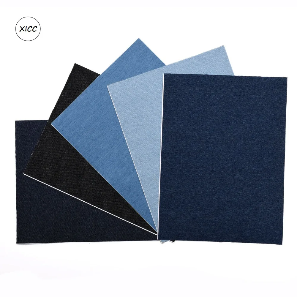 

XICC Thicken Denim Self Adhesive Sticker Jeans Hole Patches Seamless Repair Organizer Badge For Fashion Man and Women Poster