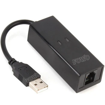 

USB 56K External Dial Up Fax Data Modem V.90 V.92 Win7 32/64 Bit XP