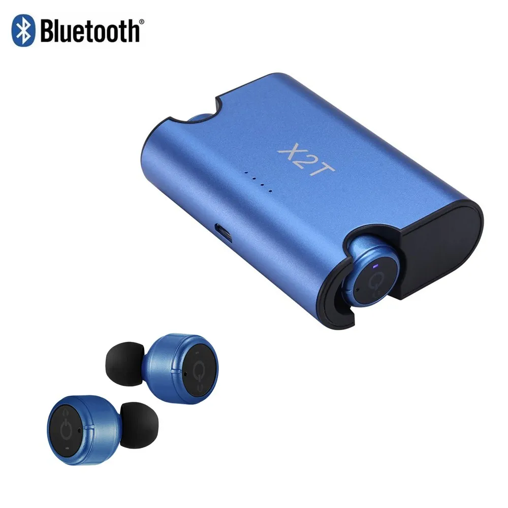 Buy X2T mini wireless earphone noise canceling headphone bluetooth 4.2 headset