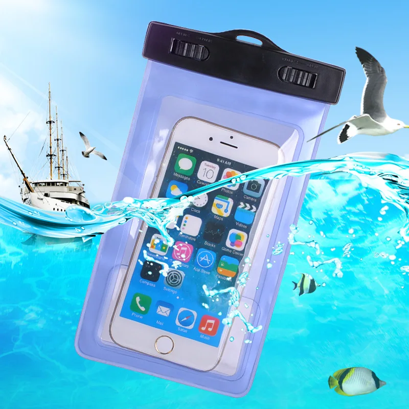 6 inch Universal Waterproof Pouch for iPhone 6 6s Plus/5S/Underwater