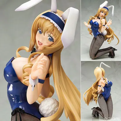 

12" Infinite Stratos Anime Cecilia Alcott Bunny Kneeling Ver. Boxed 30cm PVC Action Figure Collection Model