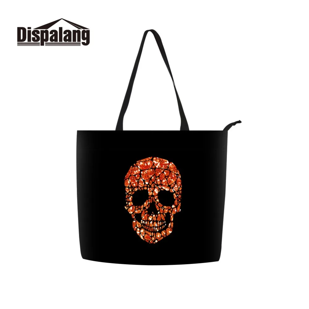 skull beach bag
