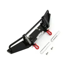 1/10 передние бамперы Багги бамперы автомобиля плесень фитинги алюминиевый сплав анти-столкновения бампер для SCX10 II 90046 90047