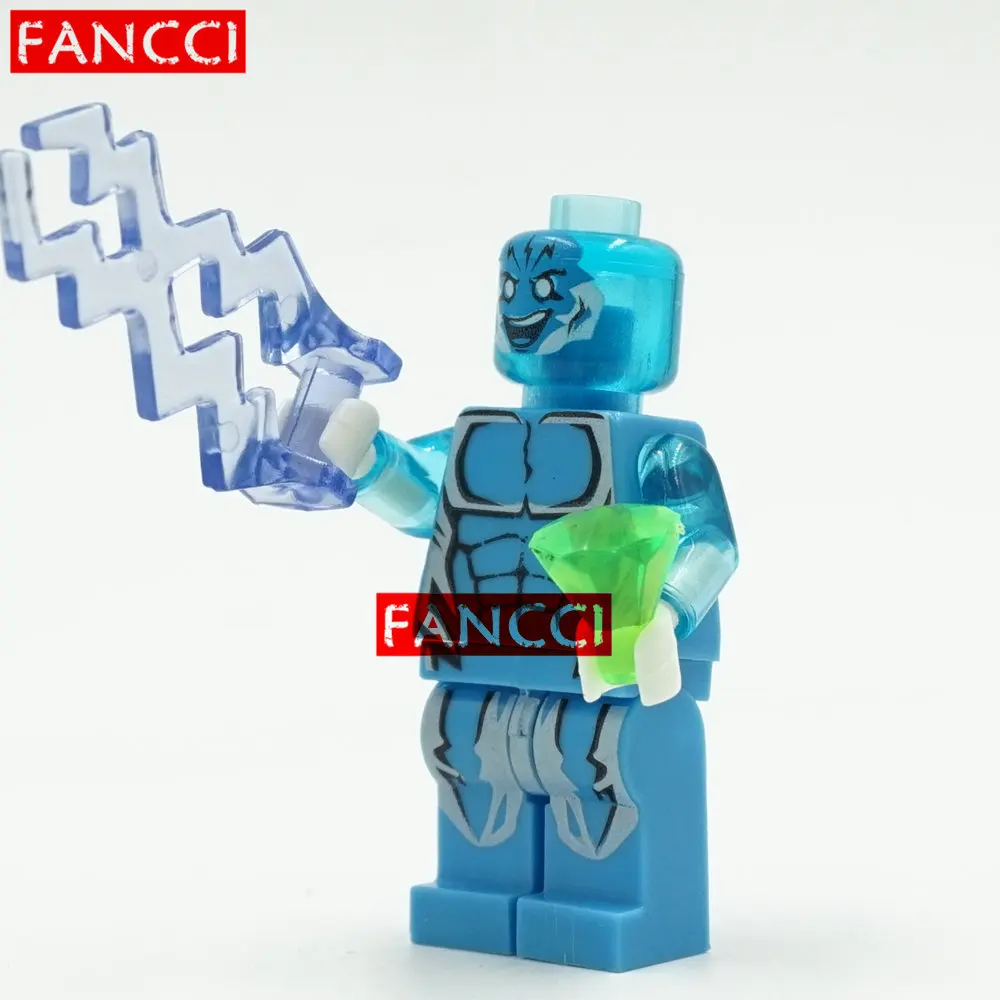 SingleSale The Amazing Spider Man Maxwell Dillon Lighting minifig Super Heroes Мстители собирают строительные блоки