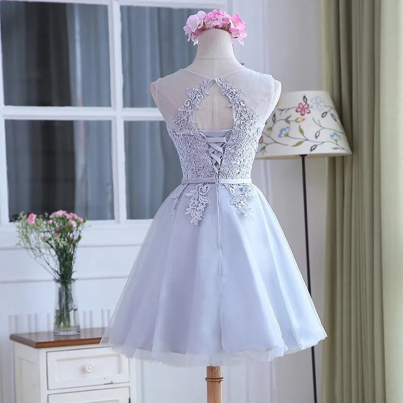 LAMYA Custom Size Elegant Prom Dresses Lace Appliques O-Neck Off The Shoulder Formal Party Dress A Line White vestido de festa