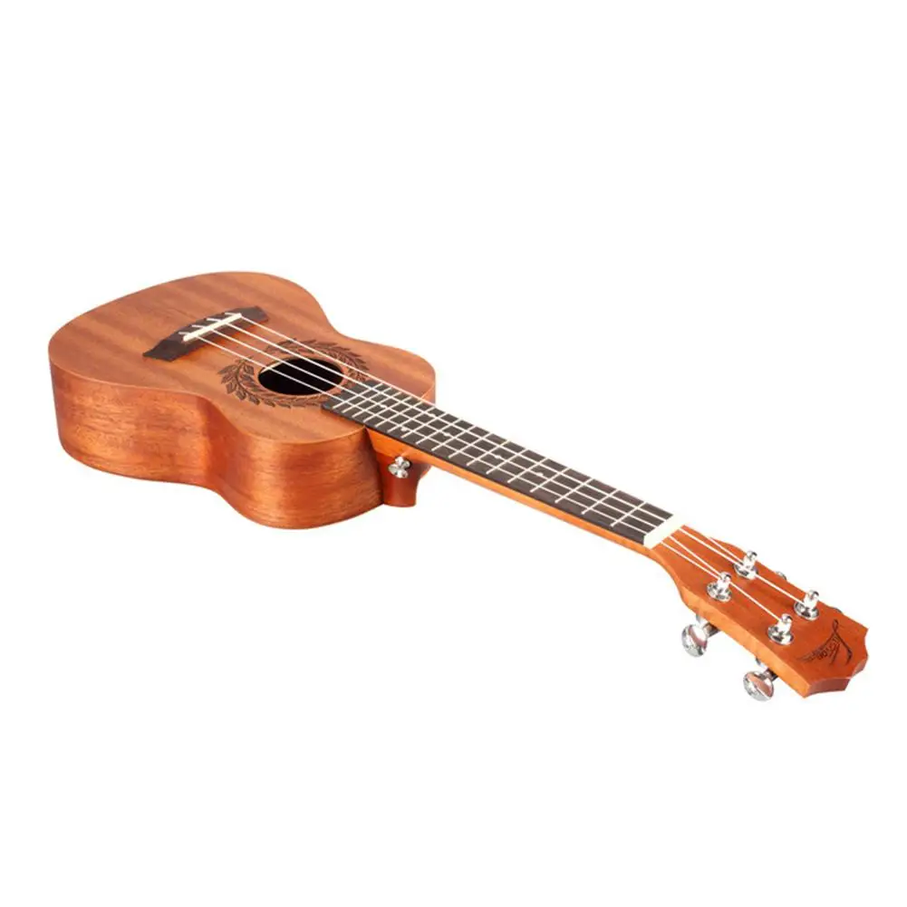 inch 17 Frets Mahogany Soprano Ukulele Small Guitar Rosewood 4 Strings Hawaiian Guitar Ukulele Concert Music Instruments Gift