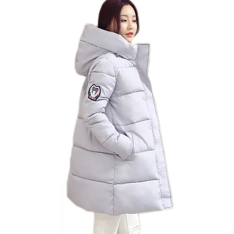 pink Nouveauté Feminina Veste Base Coton Black Manches Décontracté Chaud À Parkas Lh970 Femme 2019 red Jaqueta Manteau Longues Pour grey De Hiver Femmes dq1w7WaSW