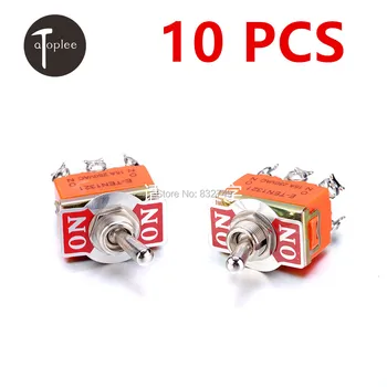 

Wholesale 10 PCS KN1321 Touch On Off Switch 250V 15A Mini 6 Pins Toggle Switch Good Quality