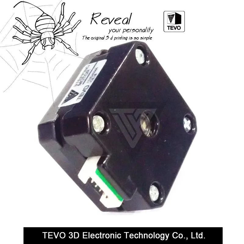 Детали 3d принтера TEVO Black Widow Titan шаговый двигатель для Titan Экструдер 3d принтер экструдер 42*42*23 мм для J-head bowden