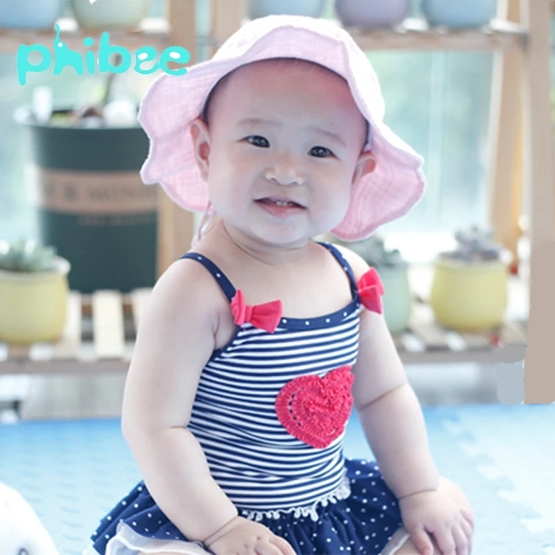 

Phibee Children Swimsuit Girl Bathing Suits Bikini Fashion Children Baby Clothes Kid Beach Swimwear