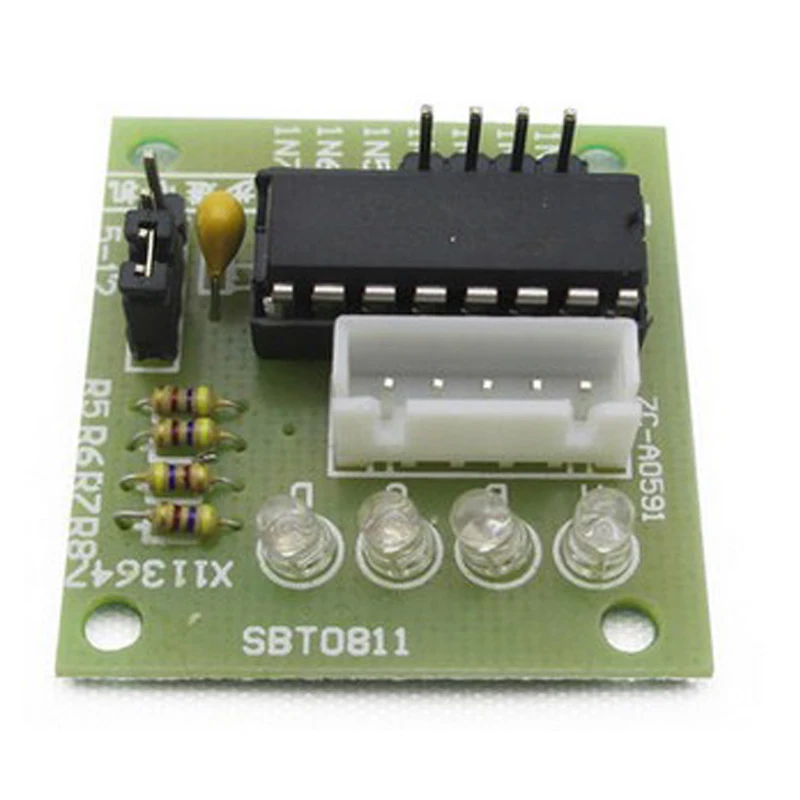 

Stepper motor driver board (five-wire four-phase), drive board (ULN2003) test board