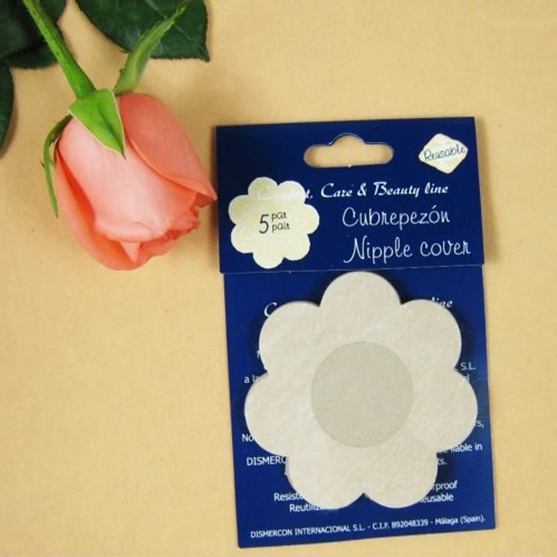 50Pairs Disposable Breast Petal Nipple Cover Pasties Women Intimates