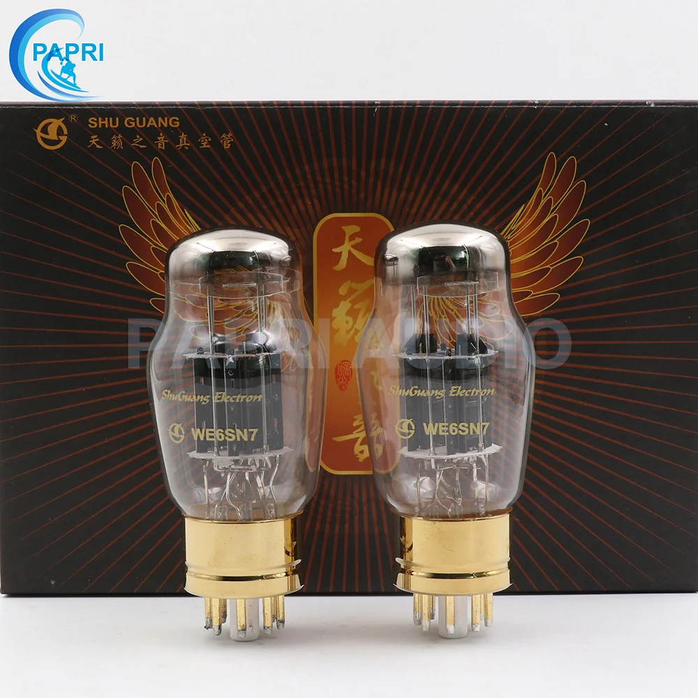 Вакуумные трубки Shuguang WE6SN7 Hi Fi новое сокровище для аудио hi fi DIY гитарный трубный