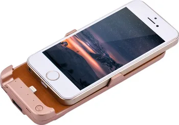 4200mAh For iPhone iP 5 5S SE Backup External Power Cover Bank 4200 Mah Charger Battery Case with USB cable line