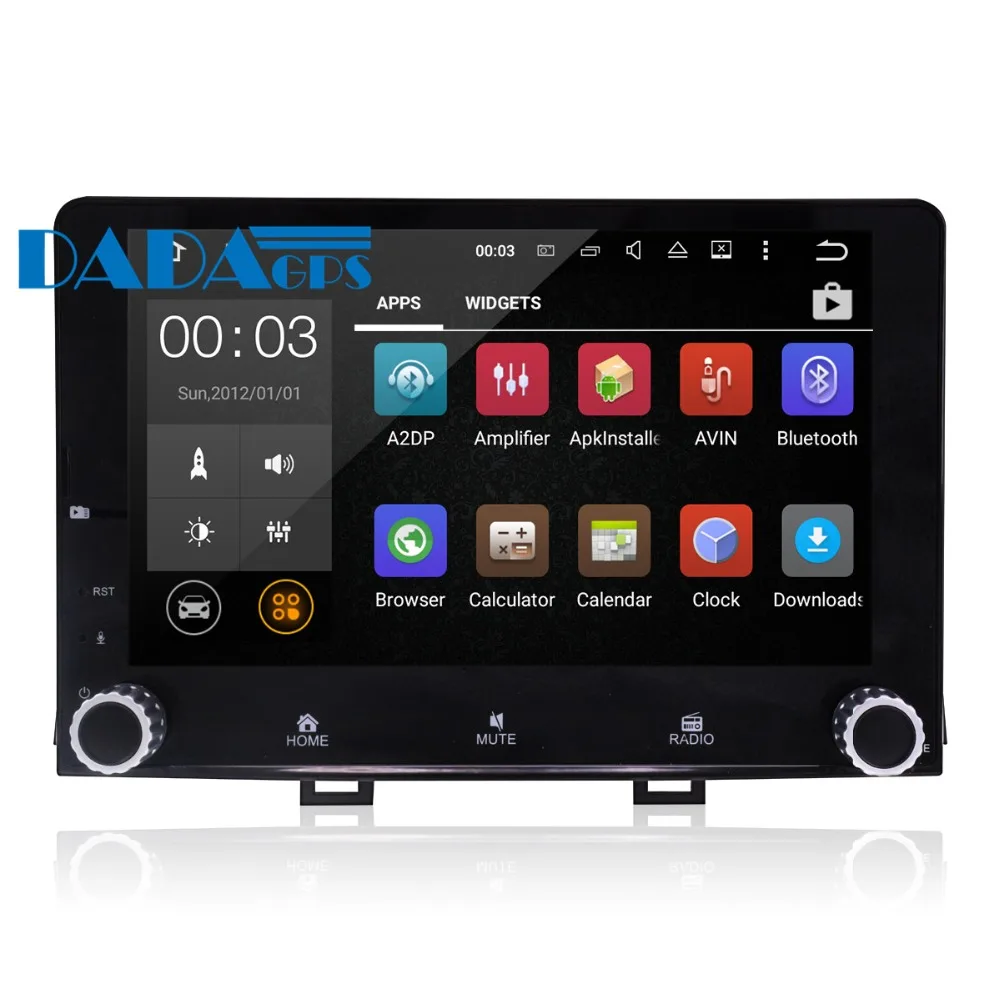 Perfect Newest 2 DIN Android 8.0 Car Radio GPS Navigation Vehicle for KIA RIO 2017 2018 Car no DVD Player Stereo Multimedia Radio Audio 3