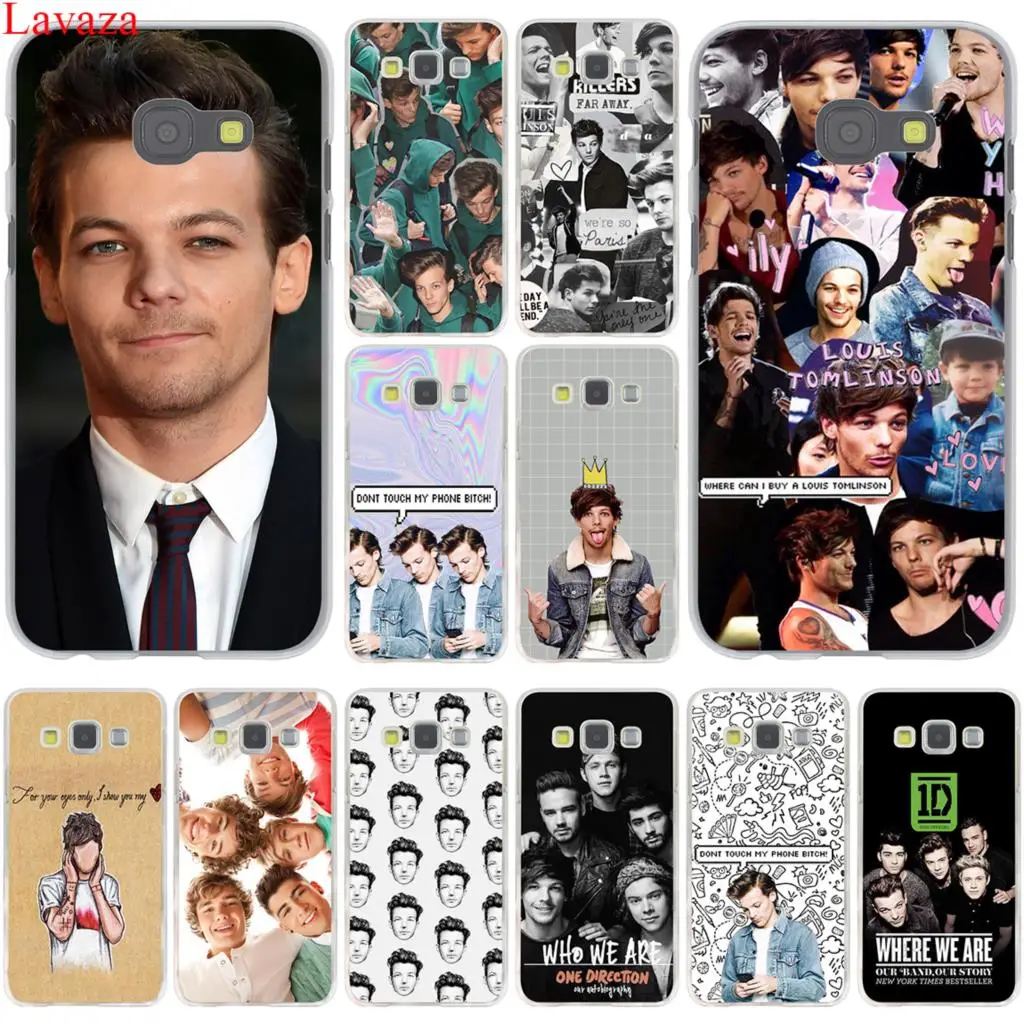Lavaza One Direction 1d Louis Tomlinson Hard for Samsung Galaxy A3 A5 A7 A8 2015 2016 2017 2018 Grand Prime Note 8 5 4 3 2