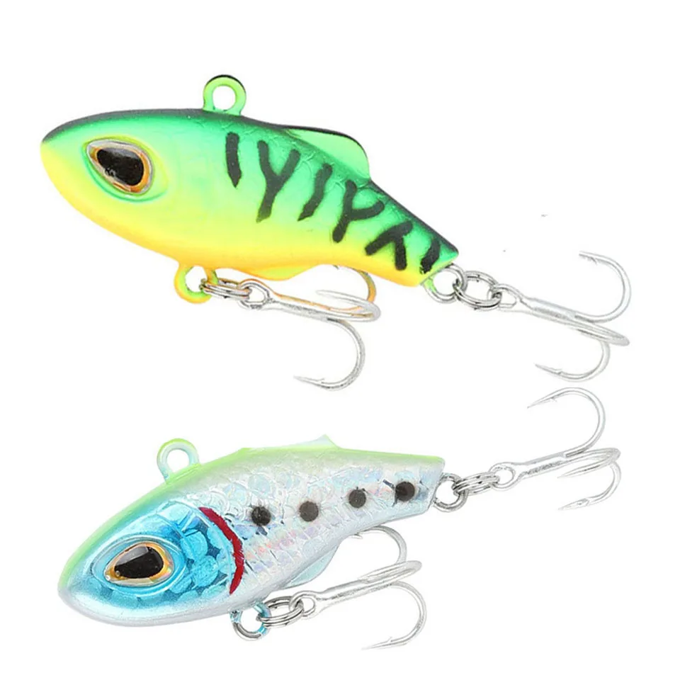 1pcs Winter Ice Fishing Lure 3.4cm 5g 8 Colors Balancer Hard Bait Lure