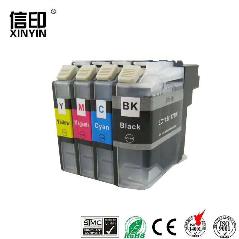 XColor LC123 новый совместимый чернильный картридж для принтера Brother MFC-J4510DW J4710DW LC 123 |