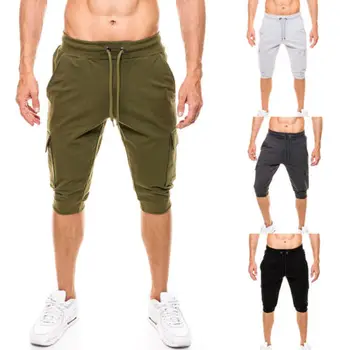 

AU 2018 New Fashion Hot Popular Mens Sweat Casual Shorts Bottom Fitness Shorts
