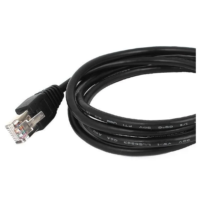 RJ 45 Male Female Extension Screw Panel Mounted Network 1 5 M 2