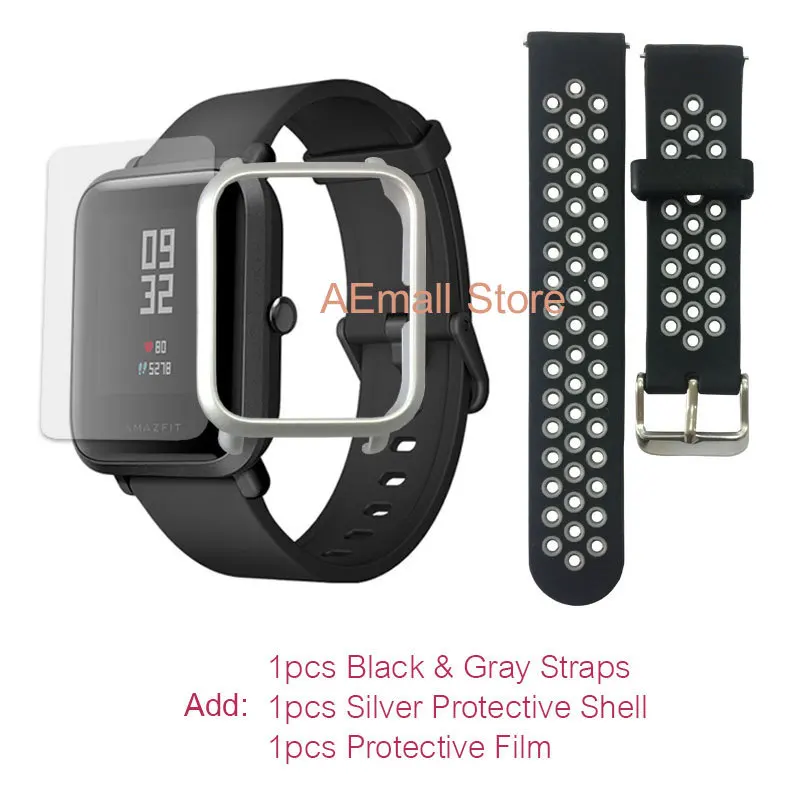 Английская версия Amazfit Bip Смарт часы для мужчин Huami Pace Smartwatch IOS Android пульсометр 45