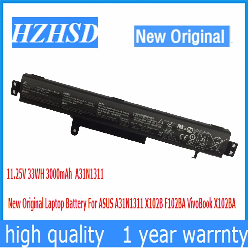 11.25V 33WH 3000mAh A31N1311 New Original Laptop Battery For ASUS A31N1311 X102B F102BA VivoBook X102BA
