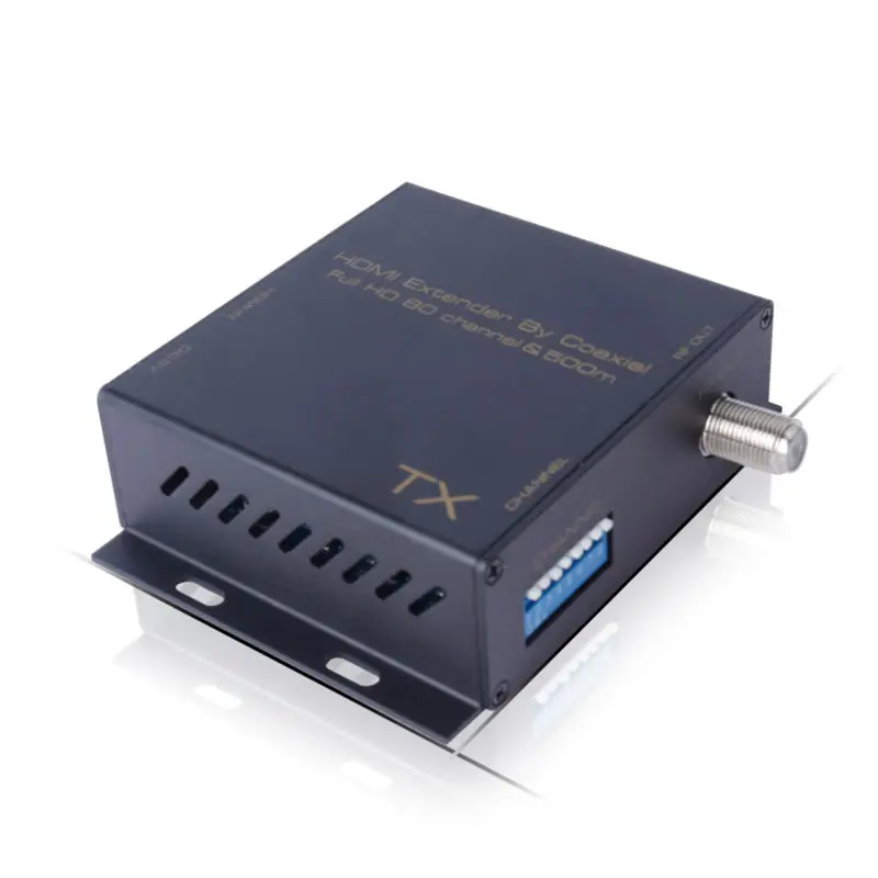 

500m HDMI To DVB-T Modulator 1080P Extender Support RF Output Digital TV Receiver converter RF By Coaxial CATV RF modulator
