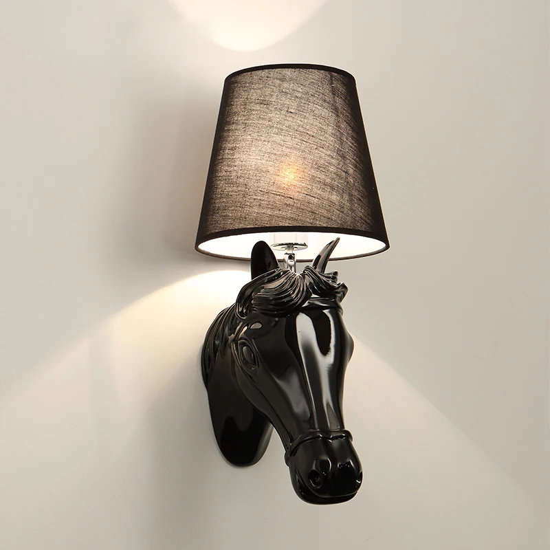 

Free Shipping Modern Wall Lamp 1 Light Resin Material H55m Designer Wall Sconces for Loft Foyer Asile Lighting