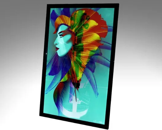 Square led light box