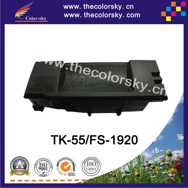 

(CS-TK55) BK toner laser cartridge for Kyocera TK-55 TK-57 FS-1920 FS-1920N FS-1920DN (15000 pages) free shipping by FedEx