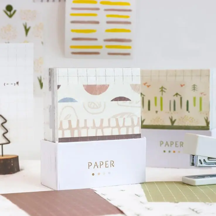 

250 Sheets Lemon Kawaii Memo Pads Notes Paper To Do List Planner Tab Message Decorative Papers Papelaria School Stationery
