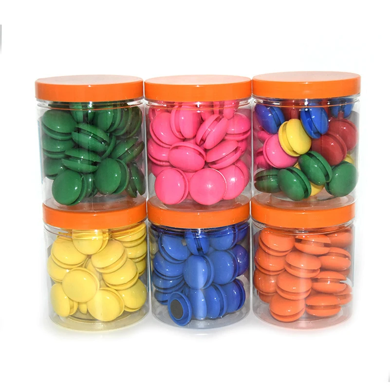 50Pcs/Lot 30MM Round Fridge Messages Blackboard Stickers Decorative Refrigerator