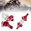 8mm CNC Aluminum Alloy Glass Motorcycle Gas Fuel Gasoline Oil Filter Moto Accessories for ATV Dirt Pit Bike Motocross ► Photo 2/6
