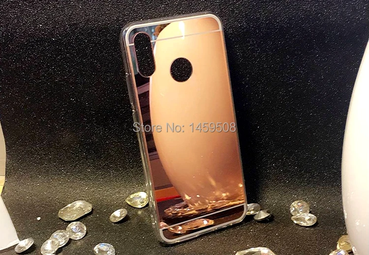 Для HuaWei P20 Lite/P20 Lite антидетонационных крышка ТПУ мягкий Зеркало чехол телефон