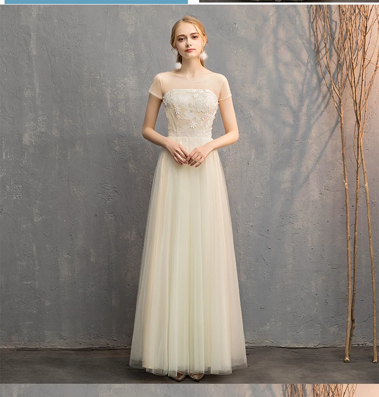 Champagne Bridesmaid dress 2019 Customized four style available a-line Bridesmaid Dresses for Wedding Party Vestido De Noiva Champagne Bridesmaid dress 2019 Customized four style available a-line Bridesmaid Dresses for Wedding Party Vestido De Noiva