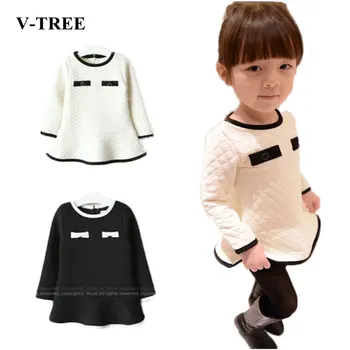 

Autumn Winter Children Clothing Sets Plaid Dress+shirts Clothes Sets Fleece Overalls Dress Kids Costume Children Outfits