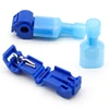 20 piezas = 10set L1 azul tipo T empalme rápido cable Terminal de engarce conector conveniente para 1,2-2,5mm línea envío gratis ► Foto 3/3