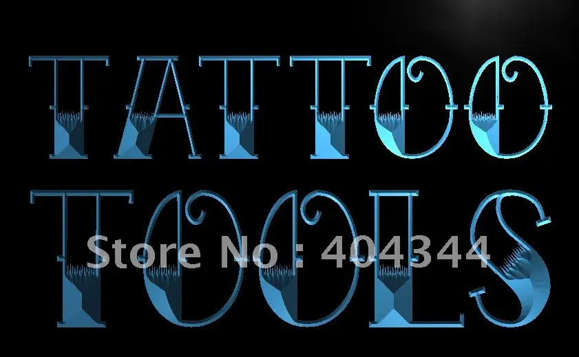 

LB621- Tattoo Tools Display Lure LED Neon Light Sign