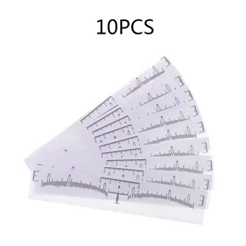 

Eyebrow Ruler Sticker Eyebrow Shaping Tools Makeup Measurement Stencil Makeup Drawing Template