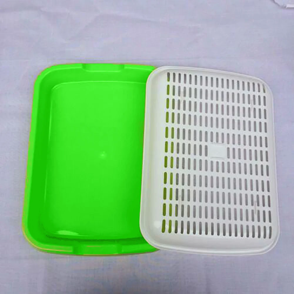 QR-BHRTY Seed Sprouter Tray Double-Layer Soilless Culture Seeds Hydroponic Nursery Tray A 