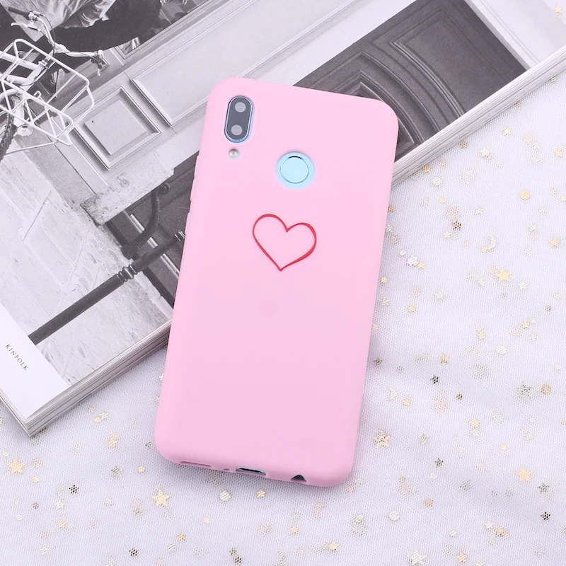 5 Для Samsung S8 S9 S10 S10e Plus Note 8, 9, 10, A7, A8, бордовый, с сердцем, розами, слезами, карамельный, силиконовый чехол для телефона, капа, Fundas Coque - Цвет: 5
