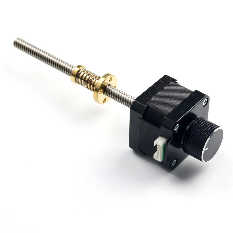 

42HS34-1304S 1.8 Degree Hybrid-stepper Motor Lead Screw Z-axis Integrated Set for 3-axis Engraver CNC Router