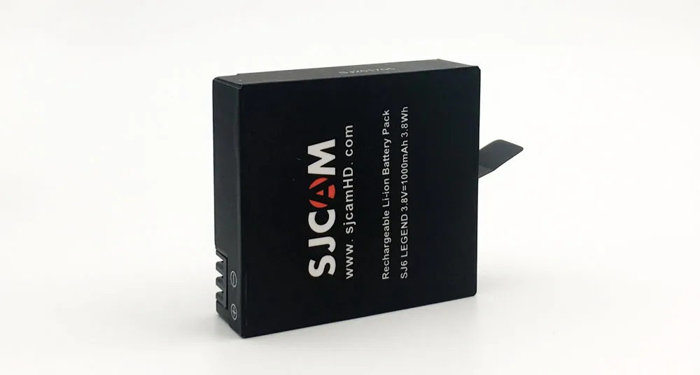 Аккумулятор SJCAM SJ6 Legend 3 8 в 1000 мАч перезаряжаемая батарея + двойное зарядное sjcam sj6 (8)
