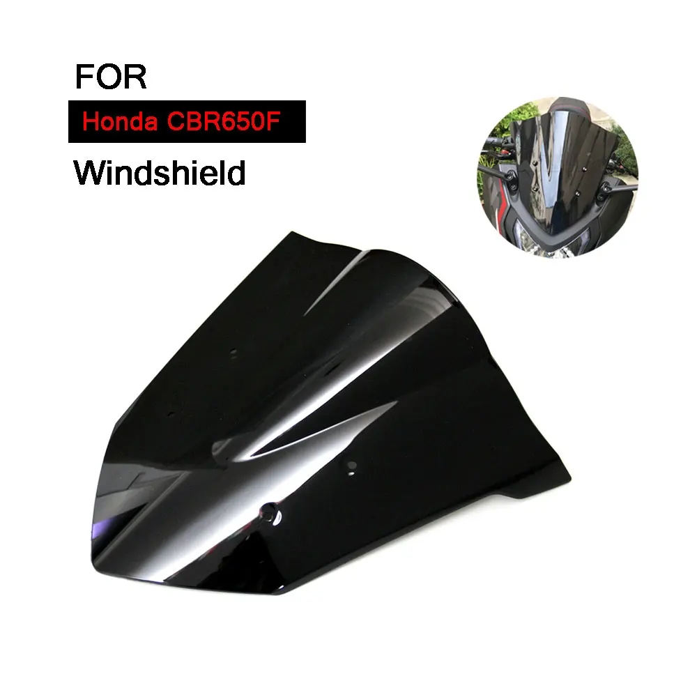 

for Honda CBR650F Windscreen 2014-2017 Year Motorcycle 2015 2016 CBR 650F Windshield Iridium Wind Deflector