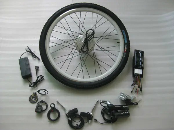 

48v 250W electric bike conversion kit with 48V12AH lithium ebike battery