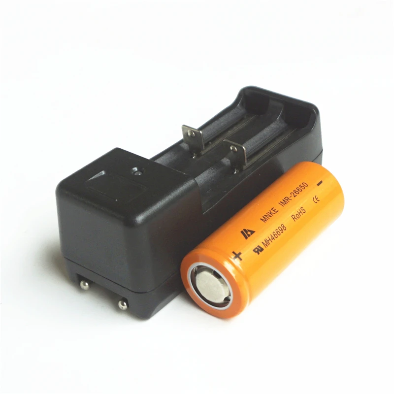 MNKE IMR 26650 3 7 V 6 v 3500mAh литий ионный перезаряжаемый аккумулятор для внешнего