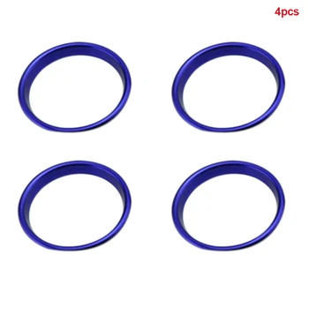 

4Pcs/Set Aluminum Alloy Air Outlet Plug Cover Sticker Decor Ring for AUDI A3 S3 Q2L F-Best